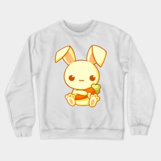 Cute bunny rabbit Crewneck Sweatshirt